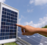 Clean solar panels with low solar production concerns